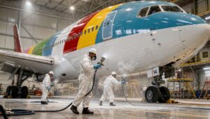 Quanto costa verniciare il più grande aereo commerciale del mondo? La cifra record