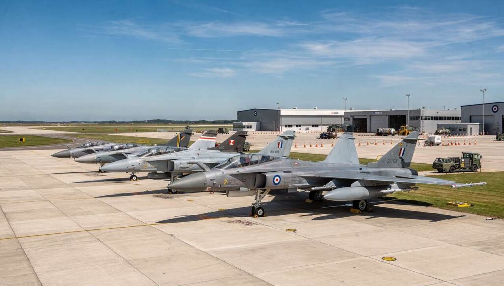 Le 5 basi della Royal Air Force con più caccia nel 2026: la classifica per numero